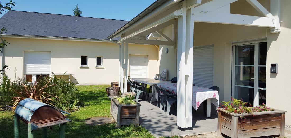 Une terrasse des bâtiments de la MAPHA du Bialé