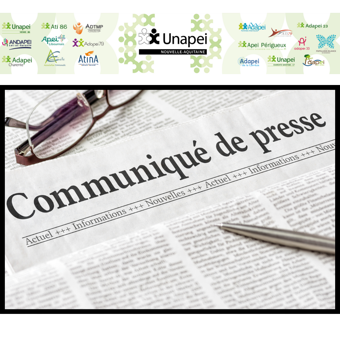 Communiqué de presse de l’UNAPEI Nouvelle-Aquitaine